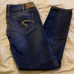 Silver Jeans super skinny stretch jeans